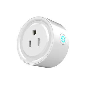 Mini adaptador de enchufe inteligente, enchufe Compatible con Amazon Alexa y Google Home, wifi, EE. UU., muestra gratis