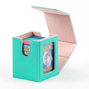 Bán buôn thẻ boong hộp mtg chỉ huy hiển thị deckbox giao dịch Thẻ lưu trữ hộp da cao cấp TCG 100 + ma thuật thẻ boong hộp - Product Image 4