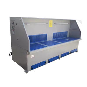 Nouvelle <span class=keywords><strong>table</strong></span> de polissage industrielle, <span class=keywords><strong>table</strong></span> de meulage mobile avec système de dépoussiérage à impulsions, pour le traitement de la poussière - Product Image 5