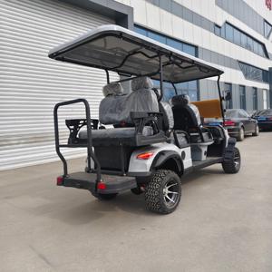 Carrito de Golf de 4 Plazas con Cámara de Visión Trasera, Asientos de Lujo y Neumáticos para Uso en Campos y Clubes - Product Image 4