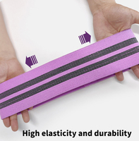 Accesorios de Fitness personalizados para mujer, Círculo de cadera, entrenamiento de fuerza, tela antideslizante, botín, bandas de resistencia para Fitness en casa