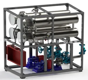 75 KW elétrico sistema de aquecimento de circulação de óleo quente aquecedor de óleo térmico