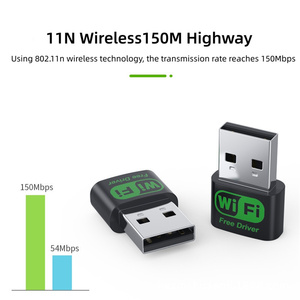 MT7601อะแดปเตอร์ไร้สาย USB 802.11n 150Mbps มินิ USB WIFI การ์ดเครือข่ายสำหรับพีซีคอมพิวเตอร์ตั้งโต๊ะฟรีไดรเวอร์ตัวรับสัญญาณ WiFi - Product Image 4