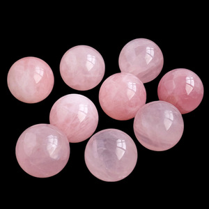 Esfera de Cuarzo Rosa Pulido al por Mayor, Bola de Cristal de Cuarzo, Piedra Curativa, Gema Artesanal para Decoración del Hogar y Regalo Espiritual - Product Image 2
