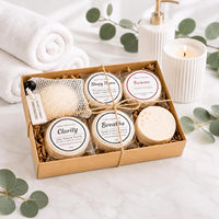 S&Soak – Coffret de bombes de bain et de douche bio, véganes et écologiques, diffuseurs de vapeur pour la douche, aromathérapie apaisante pour le spa et le bain, personnalisable