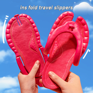 Pantuflas Ligeras, Frescas, Transpirables y Antideslizantes, Chanclas Portátiles para Viajes de Negocios o Vacaciones - Product Image 3