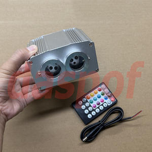 Kit Starlight <span class=keywords><strong>de</strong></span> <span class=keywords><strong>fibra</strong></span> óptica <span class=keywords><strong>de</strong></span> 0,75mm, 1000 Uds., 3m, RGBW, motor <span class=keywords><strong>de</strong></span> luz LED centelleante, 16W * 2, aplicación móvil controlada IP33 nominal CRI 90 - Product Image 2