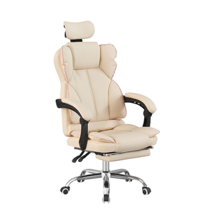 Manufacture Chaise de directeur Chaise de patron pivotante inclinable Chaise de bureau en cuir pour ordinateur avec appui-tête - Product Image 6