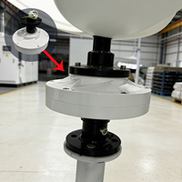 Générateur à aimant permanent sans noyau KEROVYNTA Modèle 200 600W, Turbine éolienne à axe vertical sans balais Maglev DIY 12/24V à démarrage basse tension