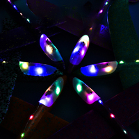 Jouets d'extérieur Jeux de sport 48CM Lancer à la main LED EPP Planeur volant Avion en mousse pour enfants et adultes