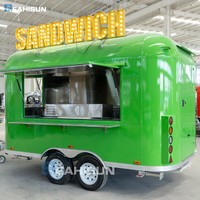 Remorque alimentaire mobile sur mesure pour restaurant, chariot de cuisine standard américain, kiosque de rue, camion de tacos, barbecue mobile à vendre
