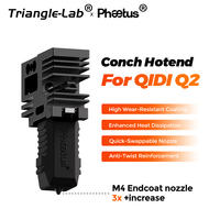 Trianglelab & Phaetus pour QIDI Q2 avec mise à niveau de la buse EndCoat, nouveau hotend Conch compatible avec les pièces d'imprimante 3D QIDI TECH Q2