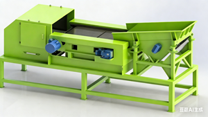 1400mm Magnetischer Metallstaubabscheider Goldrückgewinnung Nass-Sortierung und Magnetische Trennung von Magnetischen Mineralien - Product Image 2