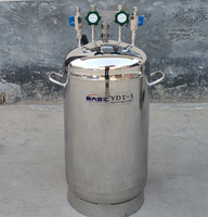 Système LN2 sous-refroidissement personnalisé pour laboratoire, Dewar d'azote liquide, Cryostat HTS, Capteur infrarouge pour aimant NMR, Chambre à vide cryogénique, Refroidissement