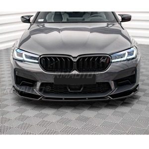 สำหรับ BMW M5 F90 2020-2024 ชุดแต่งกันชนหน้ารถยนต์ ลิปสปลิตเตอร์ ดิฟฟิวเซอร์ ชุดแต่งตัวถังรถยนต์ ฝาครอบป้องกันกันชน อุปกรณ์ตกแต่งรถยนต์ - Product Image 3
