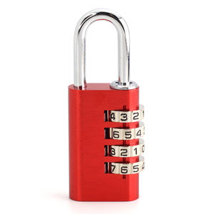 Cadenas à combinaison en alliage d'aluminium à 4 chiffres pour bagages - Product Image 1