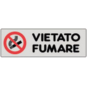 Etiqueta 'NO FUMADO' de 15x5 cm para herramienta de torneado - Product Image 1