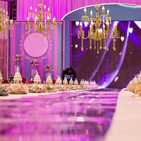 Lustre de Mariage Moderne de Luxe en Cristal avec Source Lumineuse LED, Abat-jour Personnalisable, Matériaux et Dimensions Personnalisables, Couleur au Choix