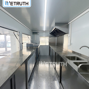 Wetruth Remolque <span class=keywords><strong>de</strong></span> Comida Móvil Personalizado para Pizza, Bar <span class=keywords><strong>de</strong></span> Concesiones, Camión <span class=keywords><strong>de</strong></span> Comida Rápida para <span class=keywords><strong>Pan</strong></span> y Hamburguesas - Product Image 2