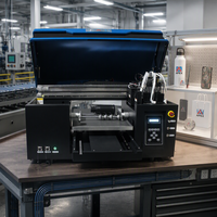 Imprimante jet d'encre UV à plat 3-en-1 DTF A3 4060 |   Tête d'impression haute performance XP600 / I1600 pour l'impression polyvalente d'étiquettes et de matériaux