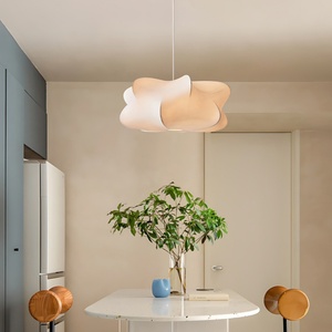 Lusso moderno LED <span class=keywords><strong>cucina</strong></span> ciondolo plafoniera lunghe sospensioni <span class=keywords><strong>con</strong></span> <span class=keywords><strong>lampade</strong></span> di seta di medie dimensioni per soffitti alti - Product Image 4