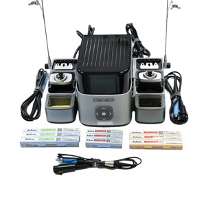Estación <span class=keywords><strong>de</strong></span> trabajo <span class=keywords><strong>de</strong></span> soldadura inteligente T420D con asas dobles, perfecta para reparaciones <span class=keywords><strong>de</strong></span> <span class=keywords><strong>dispositivos</strong></span> móviles <span class=keywords><strong>de</strong></span> alta velocidad - Product Image 6