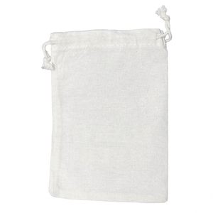 Pochette à Bijoux Personnalisable en Coton 100% avec Cordon de Serrage, Sac Anti-Poussière Respirant, Accessoire Cadeau de Mariage, Pochette de Rangement Recyclable - Product Image 6
