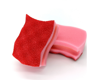 Gỗ tự nhiên bột giấy miếng bọt biển Scrubber cellulose làm sạch pad sinh thái thân thiện mềm thấm bền nhà bếp rửa sạch khối - Product Image 3