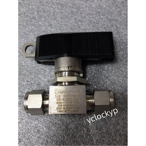 Vanne à bille Swagelok en acier inoxydable série 40G, tube OD, SS-43GS6-LL, d'occasion - Product Image 3