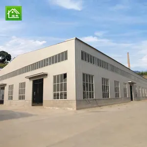 Prefabricated main steel frame prefabricated warehouse with large span