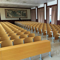 Chaises d'auditorium, chaises de salle de concert, chaises de salle de conférence, chaises de salle de cours, chaises de salle d'école à niveaux, chaises d'église, chaises en rangée