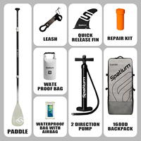 Spatium Durable extérieur Stand up Paddle Board accessoires gonflables planche à pagaie gonflable de haute qualité à vendre