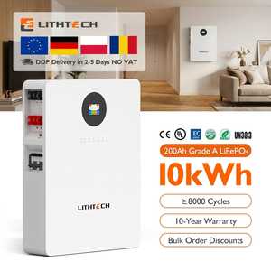 Sistema de Almacenamiento de Energía Solar Híbrido LITHTECH Energy <span class=keywords><strong>Tesla</strong></span> con Batería de Litio Lifepo4 <span class=keywords><strong>para</strong></span> Panel Solar, Powerwall, 48V 200Ah 100Ah 10Kwh 5Kwh - Product Image 1