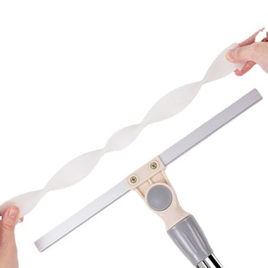 Balai magique pour ramasser les cheveux, grattoir pour sols, nettoyeur de sols, serpillière domestique, raclette pour toilettes/salle de bain - Product Image 5