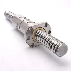 Tornillo de bola para enrutador cnc dfu 2505 2510, Tuercas dobles de alto servicio, gran oferta