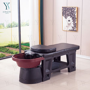 Vente en gros moderne personnalisé salon de coiffure lavage eau thérapie tête spa shampooing lit lavage cheveux avec vapeur pour <span class=keywords><strong>coiffeur</strong></span> - Product Image 2