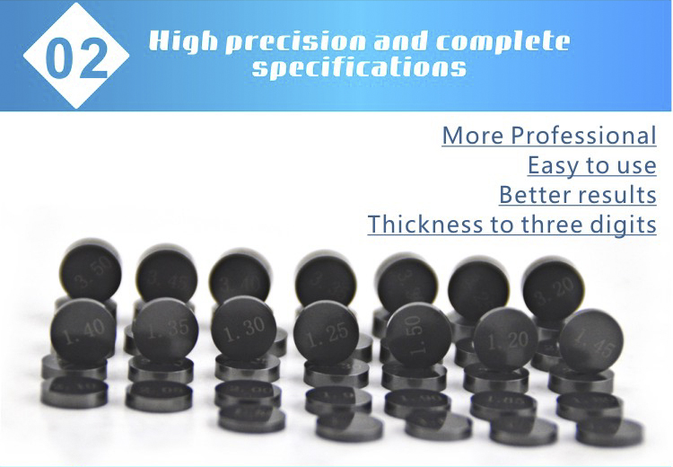 47pcs Motorcycle Valve Shim Kit 7.48mm for Kawasaki KL250, Ninja