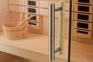 <span class=keywords><strong>Meilleur</strong></span> prix d'usine chauffage infrarouge <span class=keywords><strong>hybride</strong></span> et chauffage électrique 2 personnes salle de sauna en pruche - Product Image 4