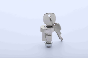 Zinc moulé sous pression Conception étanche Serrure à came Serrure de boîte aux lettres avec couvercle anti-poussière NA14 Clé finition <span class=keywords><strong>Chrome</strong></span> / Nickel - Product Image 4