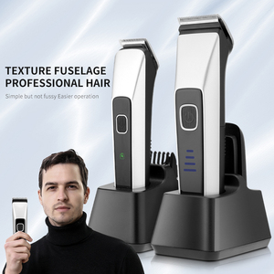 Resuxi HT-08 có thể sạc lại tóc Clipper chuyên nghiệp cắt người đàn ông tóc tông đơ xách tay mới tóc tông đơ cho nam giới với cơ sở - Product Image 5