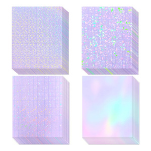 فيلم تغليف بارد مقاوم للانفجار، شفاف ذاتي اللصق، مقاوم للماء، هولوغرافي، للاستخدام الزراعي، مقاس A4، 70 متر × 70 متر، مناسب للعمل اليدوي. - Product Image 4