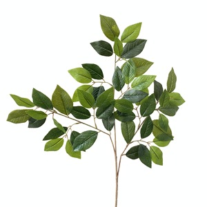 2021 Chất Lượng Cao Bất Cảm Ứng Giả Latex Trà Lá Trang Trí Sân Vườn Nhựa Cảnh Quan Cây - Product Image 4