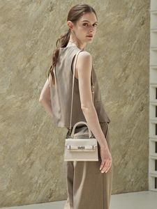 Bolsos de Mano de Lujo para Mujer, Hechos a Mano con Piel de Cocodrilo Genuina, con Cierre, Duraderos y con Forro de Poliéster - Product Image 2