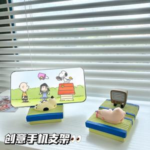 Chat japonais paresseux support de téléphone portable ornement étudiants drame regarder anniversaire mur signes <span class=keywords><strong>bois</strong></span> artisanat boîtes en <span class=keywords><strong>bois</strong></span> - Product Image 3