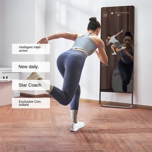 32 inch 4k thông minh ai tập thể dục tập thể dục gương ma thuật màn hình cảm ứng <span class=keywords><strong>Android</strong></span> OS điều khiển bằng giọng nói treo tường trong nhà - Product Image 4