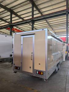 Nhà bếp di động có thể được kéo bởi một Trailer thực phẩm và được sử dụng để làm bánh <span class=keywords><strong>pizza</strong></span>, gà hamburgersfried và thực phẩm nướng tươi. - Product Image 5