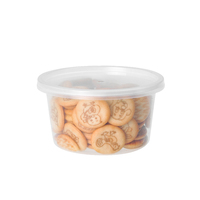 Boîte de préparation de repas jetable, construction fiable anti-fuite, récipient alimentaire en plastique super résistant pour l'emballage de salades