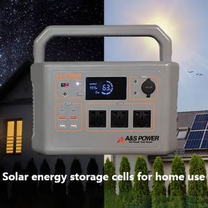 Estación de Energía Portátil A&S Power de 1200W, Generador Solar de 220V, Banco de Energía de Emergencia para Acampar al Aire Libre - Product Image 4