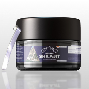 Shilajit del Himalaya de Calidad de Exportación 2025, Extracto de Hierba Puro, Extraído con Solvente, Resina Negra Brillante Cultivada en la Naturaleza de la India - Product Image 2