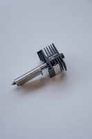 Nosel Hotend Baja Tahan Karat 0.2mm Bamboo A1 A1 Mini, Presisi Tinggi, Tahan Aus, Pengumpanan Halus, Kepala Cetak Pengganti